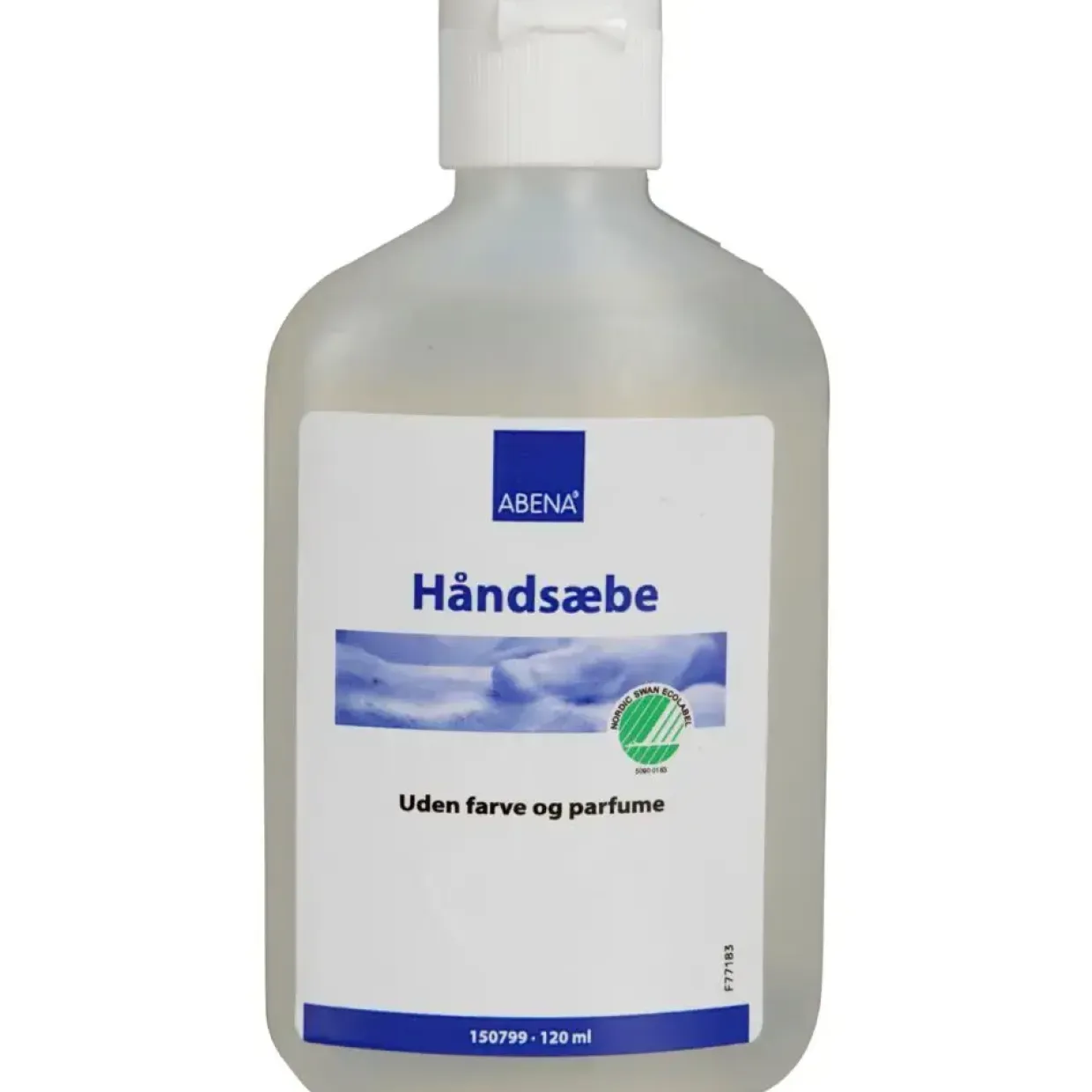 Håndsæbe, ABENA, 120 ml, uden farve og parfume - 24 stk