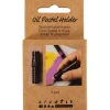 Holder til oliepastel | L: 6,2 cm, diam. 1 cm, sort | 3 stk./ 1 stk.
