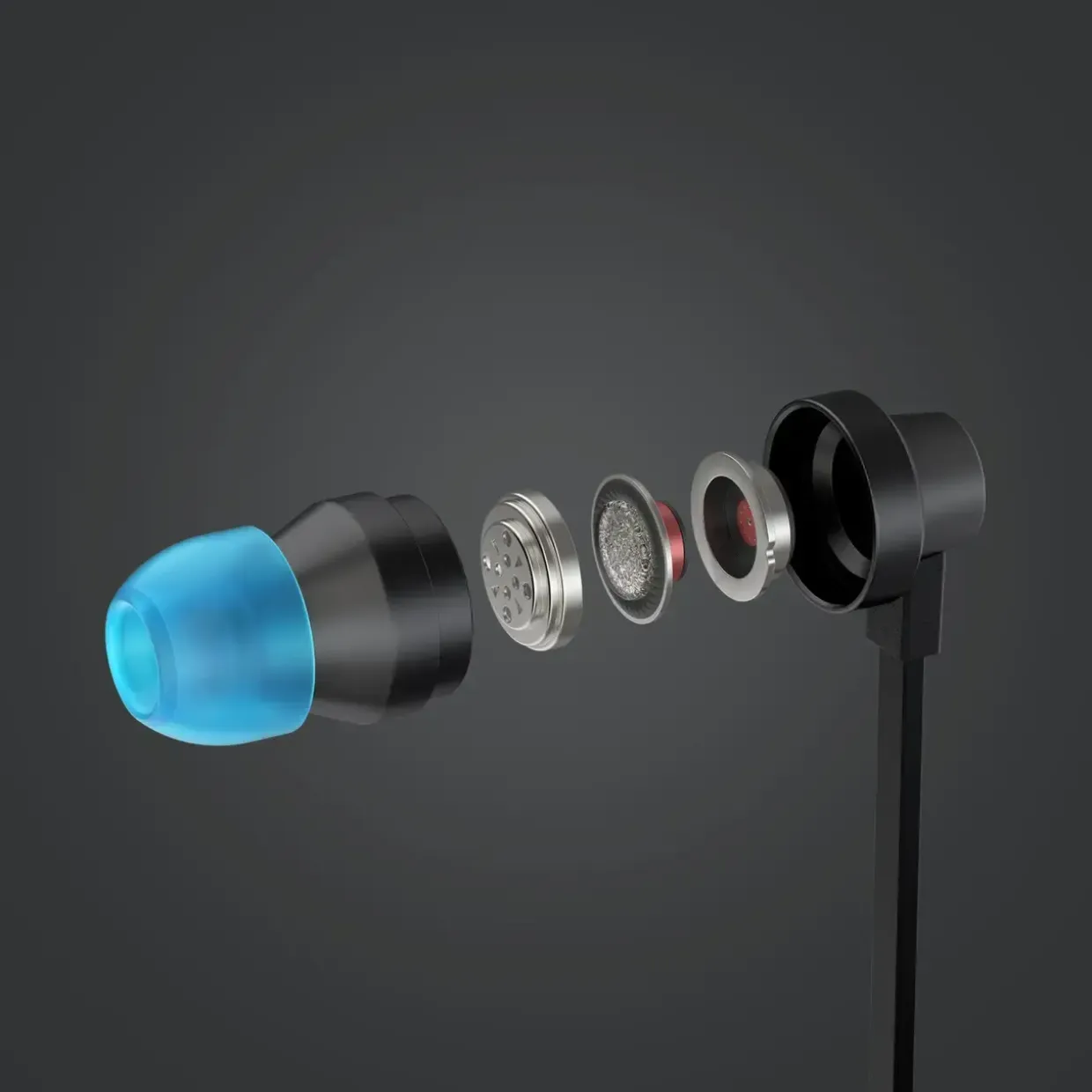 Hovedtelefoner Logitech G333 In-ear Gaming Headphones, Black