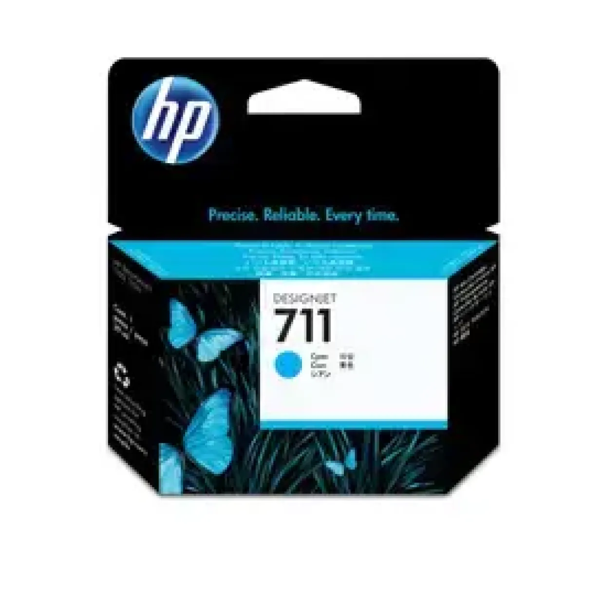 HP 711, Blækpatron, Cyan, 29 ml