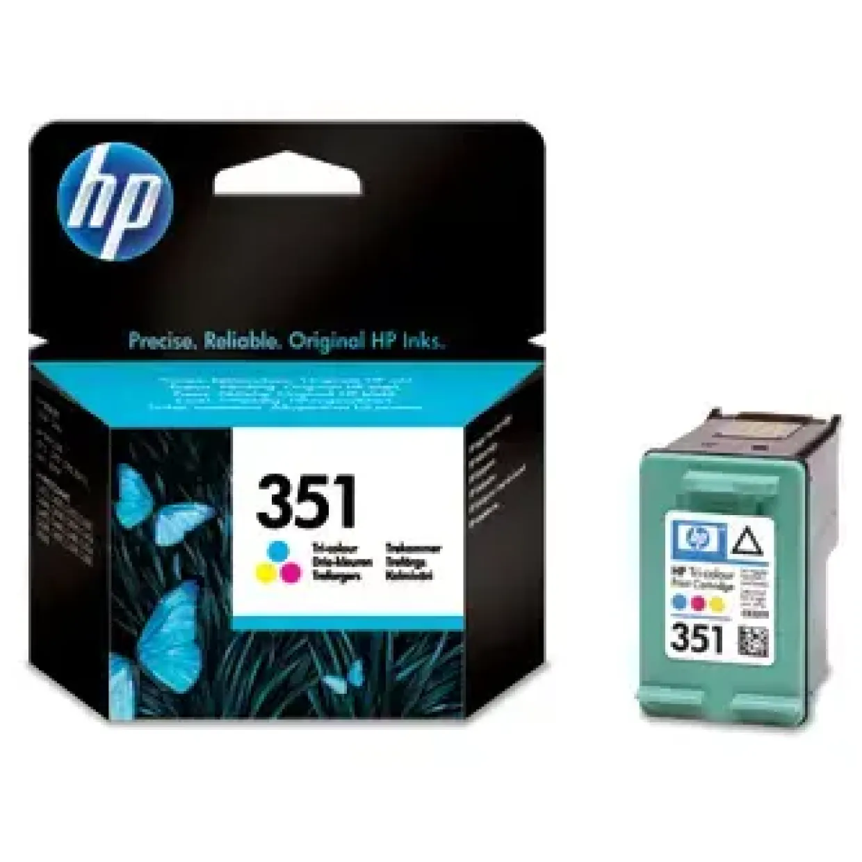HP 351, Blækpatron, Farve