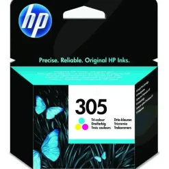 HP 305, Blækpatron, Farve, 100 sider