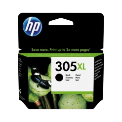 HP 305XL High Yield, Blækpatron, Sort, 240 sider
