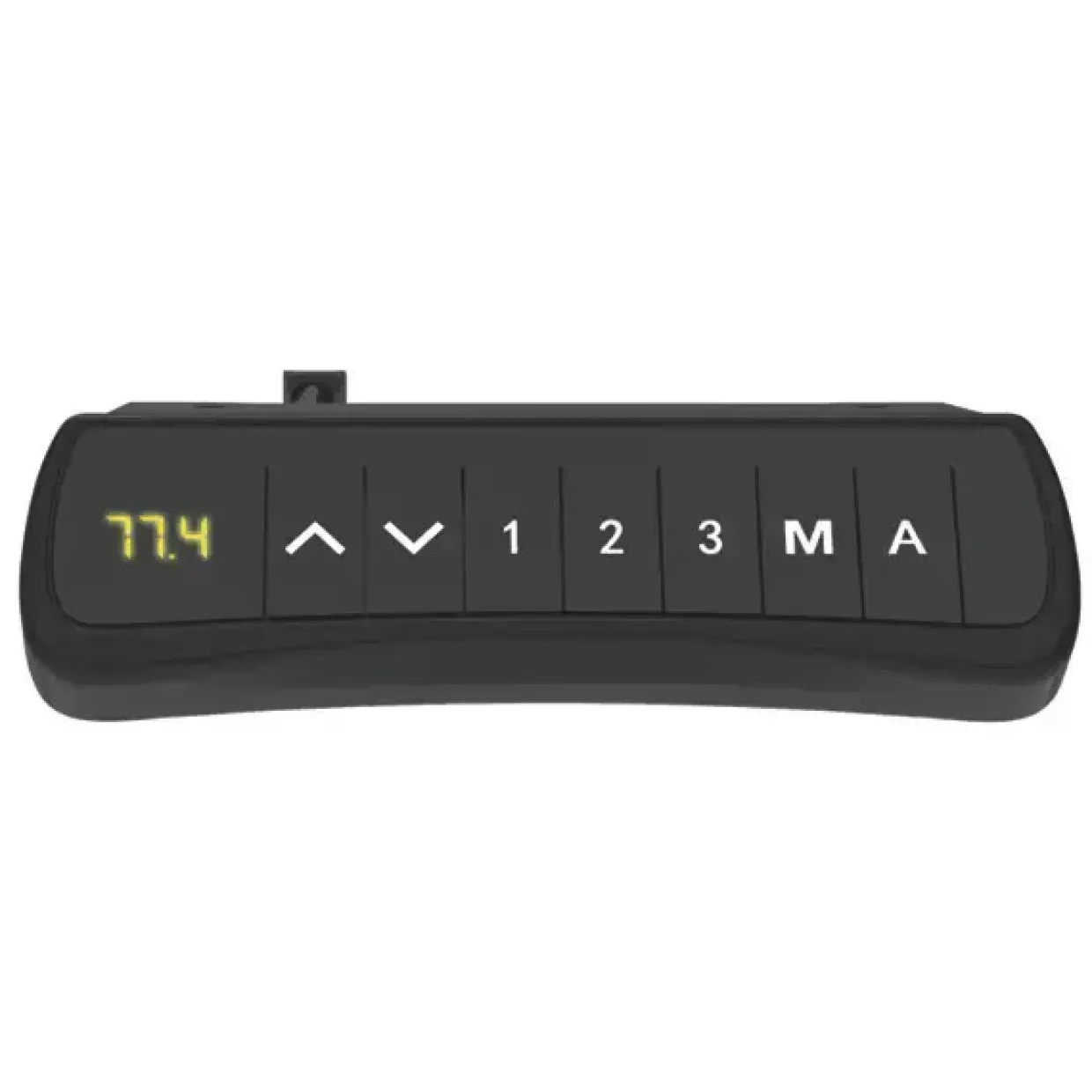 Hæve-sænkebord DNA, Antracit 2000x1800 mm Venstre 3-ben/Sort