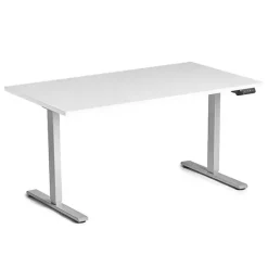 Hæve-sænkebord Ekoflex 2.0, hvid bordplade 1400x800mm