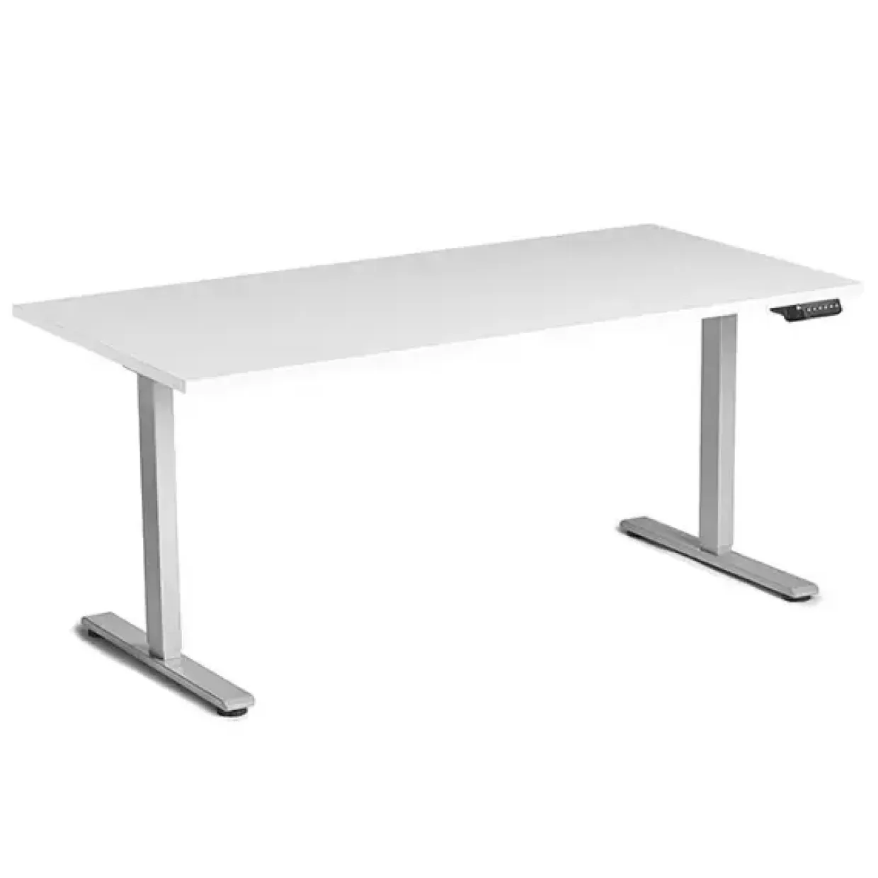 Hæve-sænkebord Ekoflex 2.0, hvid bordplade 1600x800mm