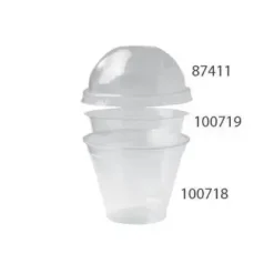 Indsatsskål Ø95 mm RPET klar til Tripot og Fresh Pulsar-serien - 24 ps x 100 stk/krt