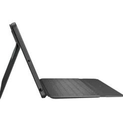 iPad Cover med tastatur Logitech Rugged Folio (7th generation), Graphite (Nordisk tastatur)