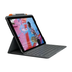 iPad cover med tastatur Logitech Slim Folio 7 gen