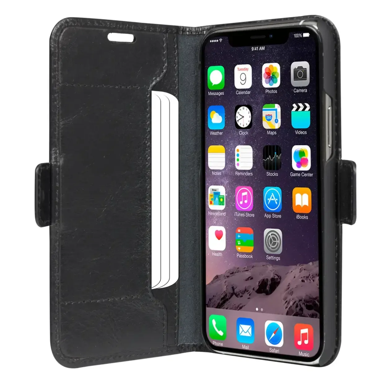 iPhone 11 Cover - Dbramante1928 Wallet Type Copenhagen Slim - Sort