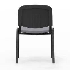 Iso stol, Grå med sorte stoleben