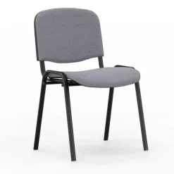 Iso stol, Grå med sorte stoleben