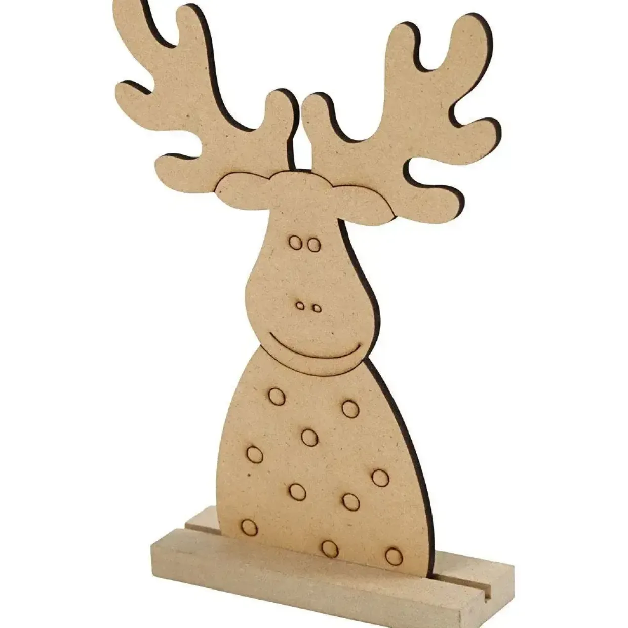 Julefigur Rensdyr 15x3x11 cm
