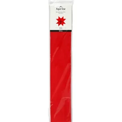 Julestjerner strimler - Rød 25 mm - Ø11,5 cm - 100 stk