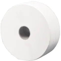 Jumborulle Abena Care-Ness Classic - 2-lags - Midi - 360 m x 9,5 cm - Ø27 cm - Hvid - 6 ruller