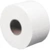 Jumborulle ABENA Care-Ness Excellent 2-lags Mini 170m x 9cm Ø18,5cm hvid 100% nyfiber - 12 ruller