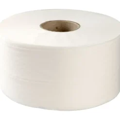 Jumborulle, Abena Care-Ness Excellent Eco, 2-lags, Mini, 190m x 9,5cm, Ø19,5cm, hvid - 12 ruller