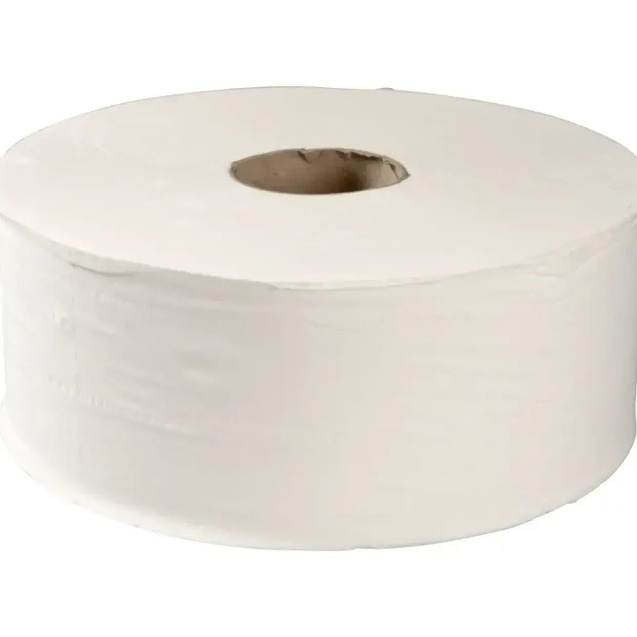Jumborulle - ABENA Care-Ness Excellent Eco 2-lags Midi - 300 m x 9,5 cm - Hvid - 8 ruller