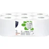 Jumborulle Biotech 2-lags hylse 76 mm mini 150 meter hvid | 405 ark - 12 stk