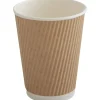 Kaffebæger - ABENA Gastro - 360 ml - Ø9 cm - Brun - Ripple wall - 500 stk