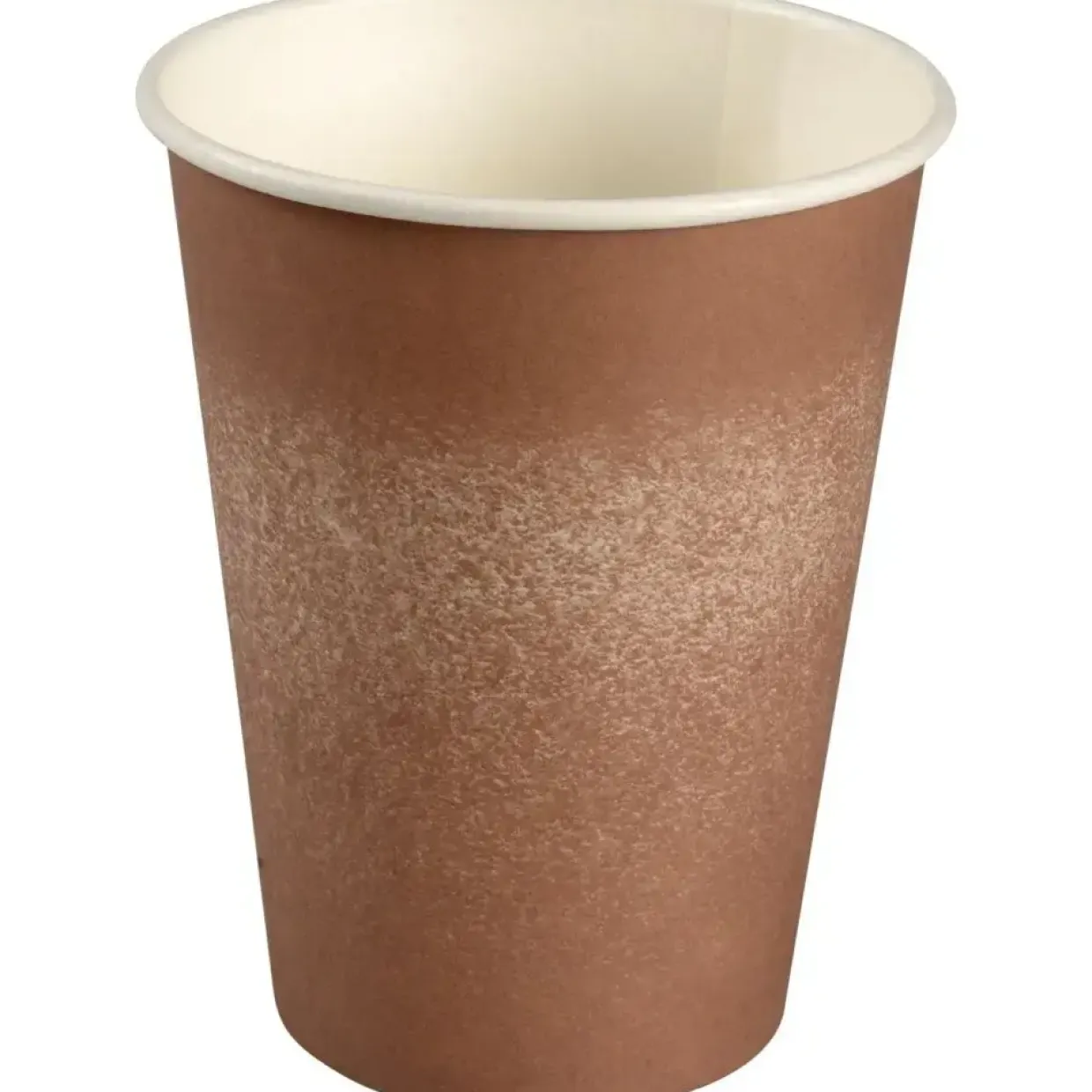 Kaffebæger - 36 cl - CPLA/pap - Brun komposterbar - 1000 stk