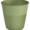 Kaffebæger, Duni Hot Stripes, 8,5cm, Ø8,9cm, 24 cl, grøn, PP - 240 stk