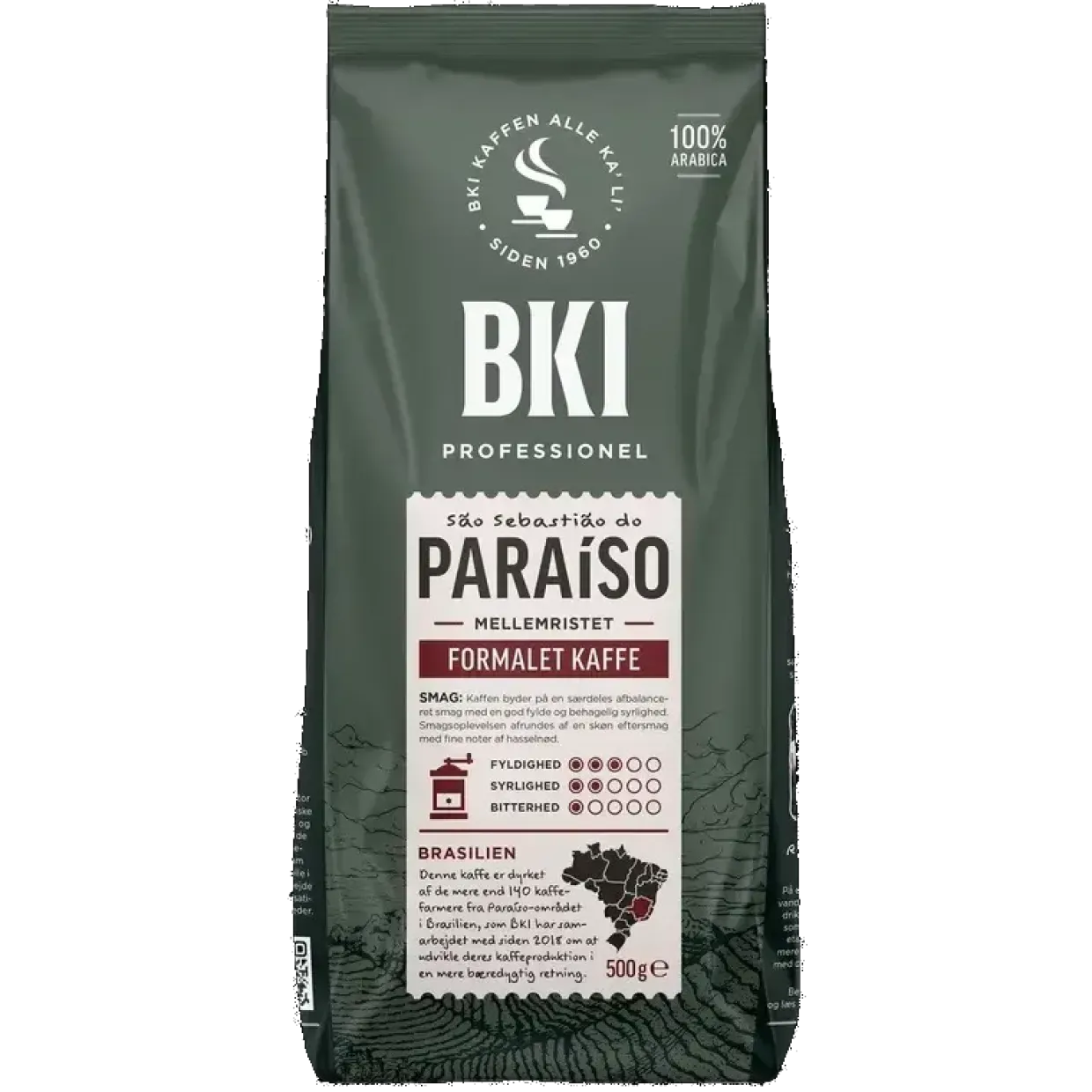Kaffe BKI Paraiso 500g