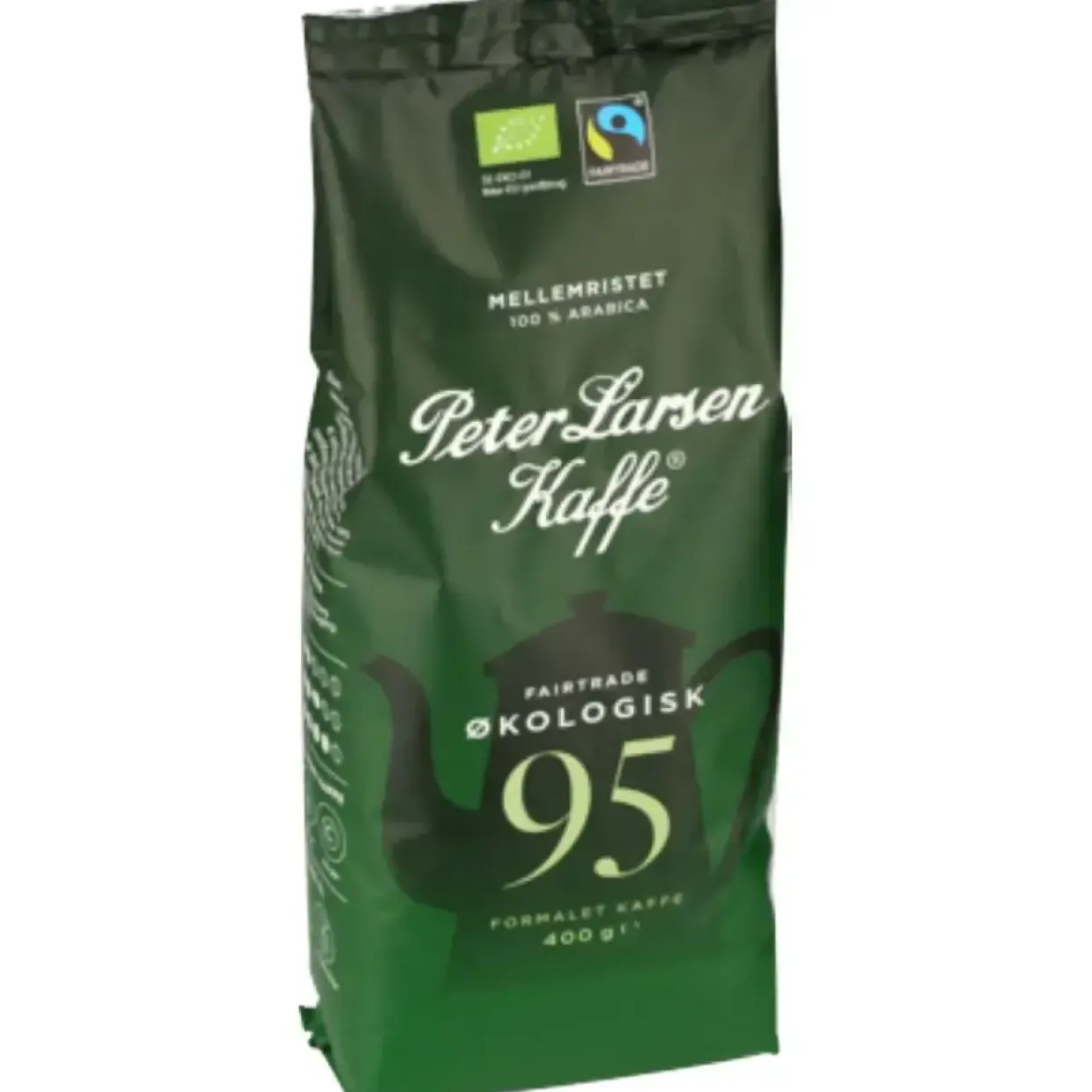 Kaffe, formalet, Peter Larsen, Blanding 95, økologisk Fairtrade - 16 stk