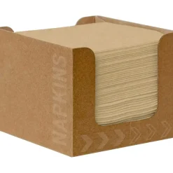 Kaffeserviet, Dunisoft, 1/4 fold, 20x20cm, natur - 1200 stk