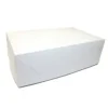 Kageæske fold selv nr 2 høj L230xB140xH75mm pap hvid - 250 stk/krt
