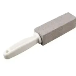 Kalkfjerner Pimpsten Cleaning Block med Håndtag til kalkaflejringer i toilettet - 1 Stk