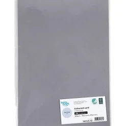 Karton, A4, 180 g, grå, 25 ark/ 1 pk.