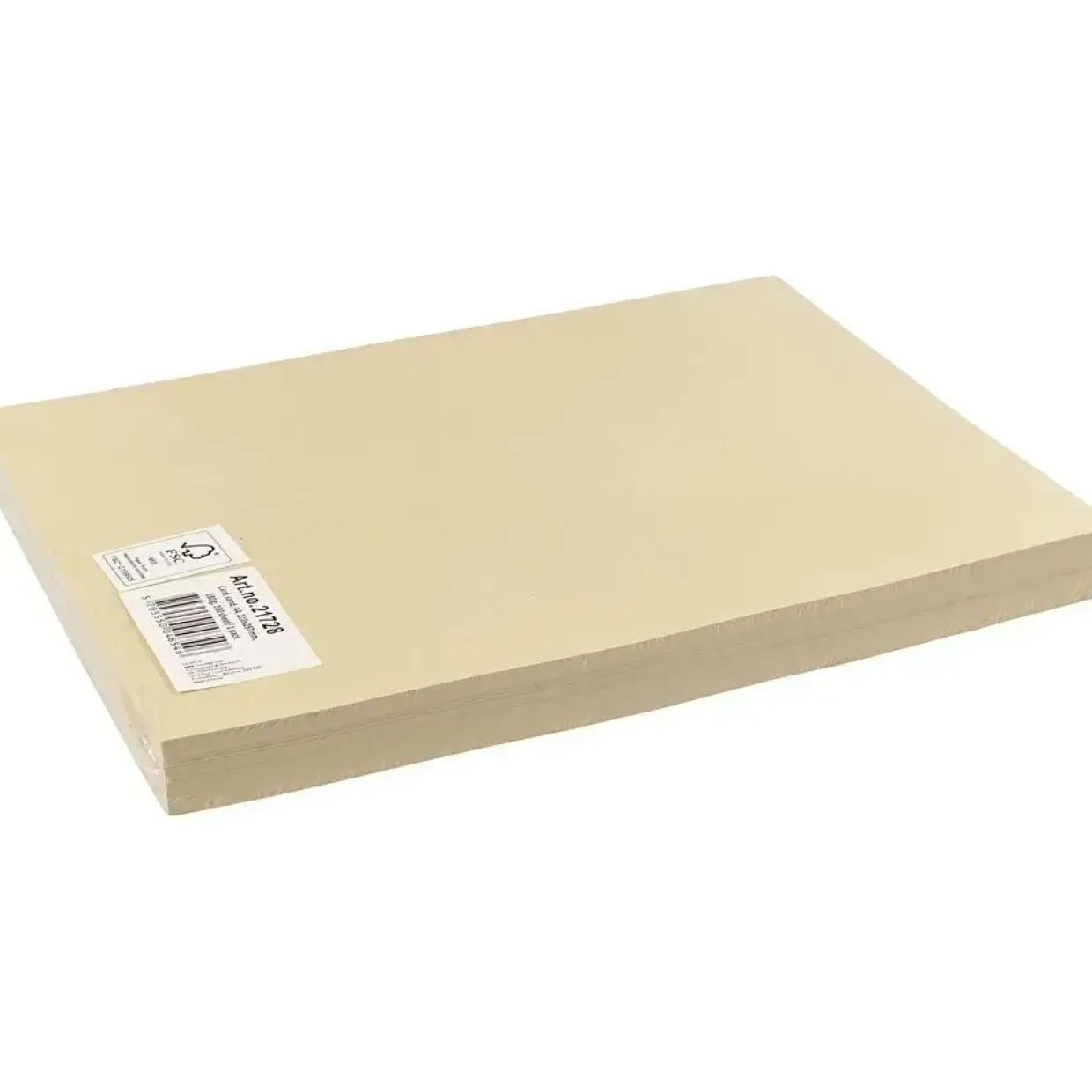 Karton - A4 180g - Sand - 100 ark