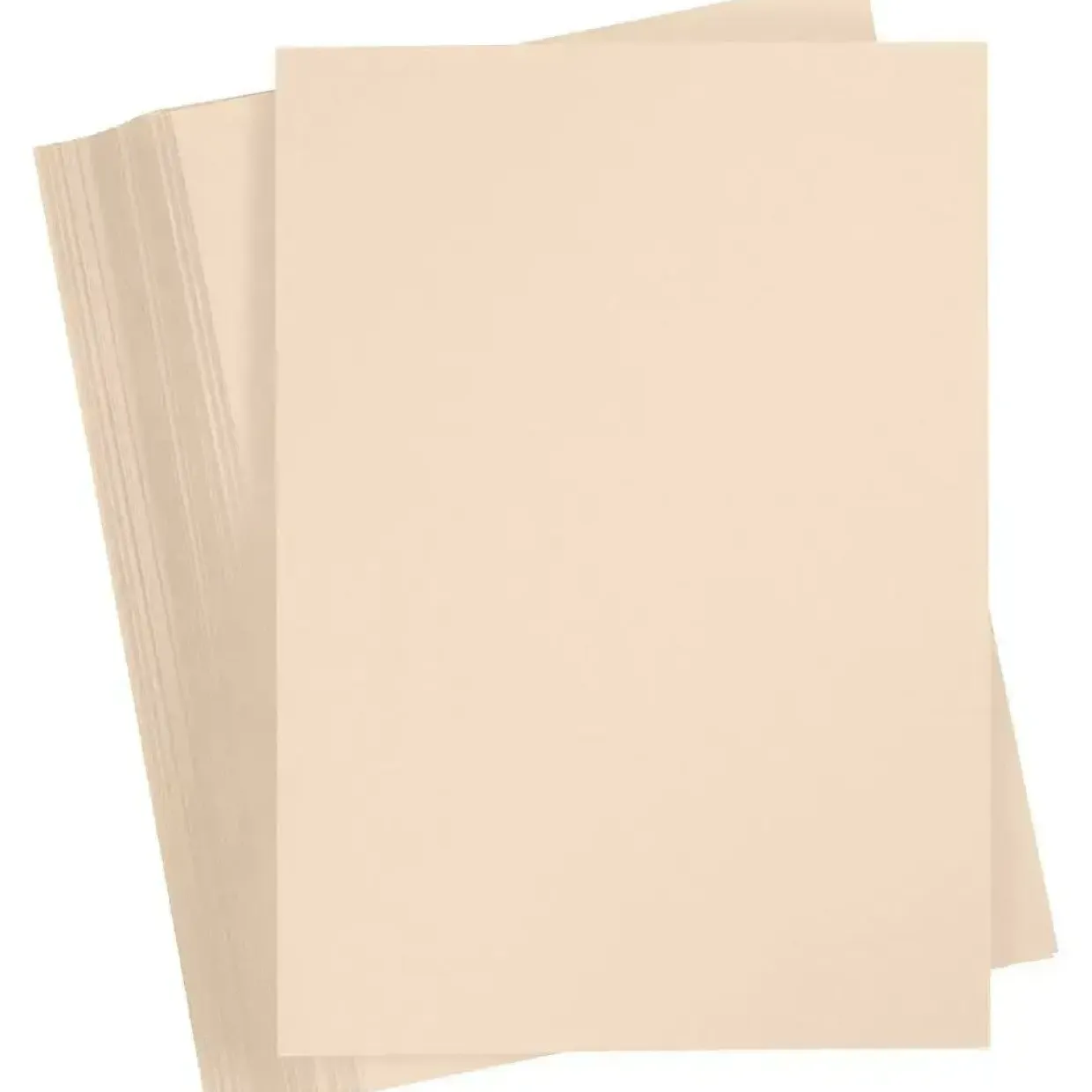 Karton - A4 180g - Sand - 100 ark