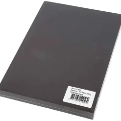 Karton - A4 200g - Sort - 100 ark