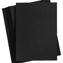Karton A3 kulsort 180 gram - 100 ark