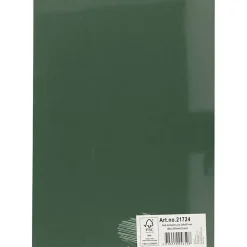 Karton – A4 (210×297 mm) – 180 g – Grangrøn – 100 ark
