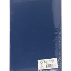 Karton – A4 – 210×297 mm – 180 g – midnatsblå – 100 ark