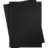 Karton, ark 460x640 mm, 210-220 g, kulsort, 25ark