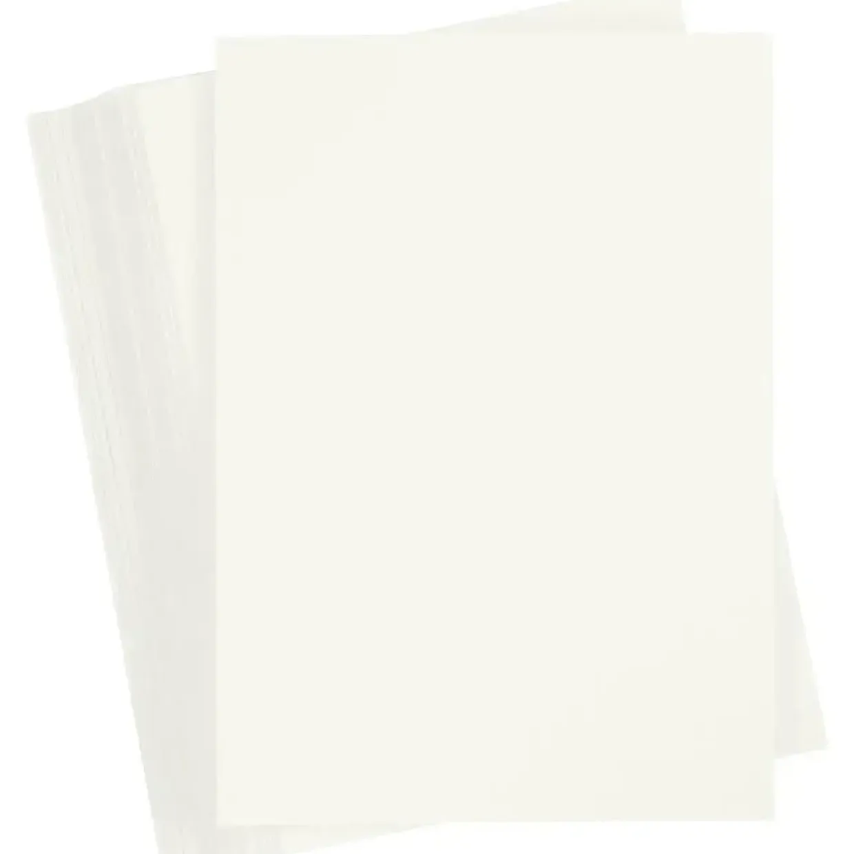 Karton - A6 105x148 mm - 180 g - Elfenbenshvid - 100 ark