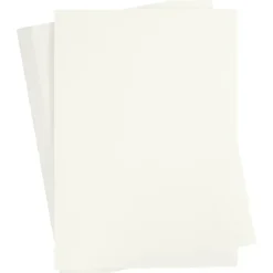 Karton, A2 420x600 mm, 180 g, elfenbenshvid, 100ark