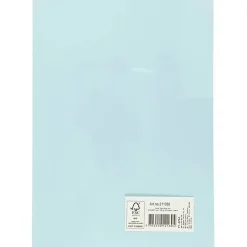 Karton - A4 210x297mm - 180g - Himmelblå - 20 ark