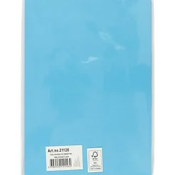 Karton, A4 210x297 mm, 180 g, klar blå, 20ark
