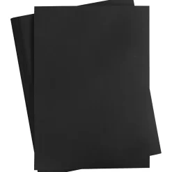 Karton, A2 420x600 mm, 180 g, kulsort, 100ark