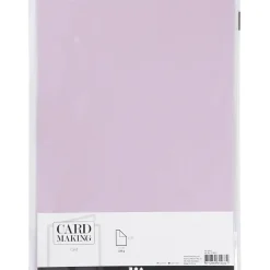 Karton, A4 210x297 mm, 220 g, lys lilla, 10stk.