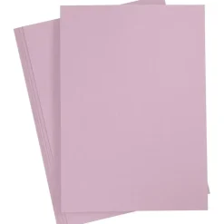 Karton, A4 210x297 mm, 220 g, lys lilla, 10stk.