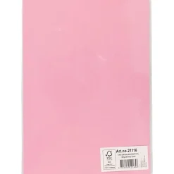 Karton, A4 210x297 mm, 180 g, lys pink, 20ark