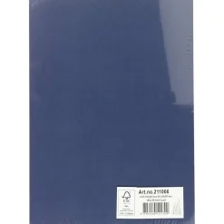 Karton, A4 210x297 mm, 180 g, midnatsblå, 20ark