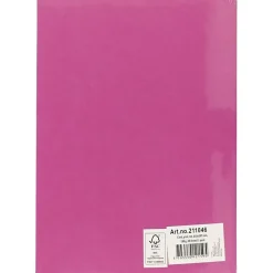 Karton, A4 210x297 mm, 180 g, pink, 20ark