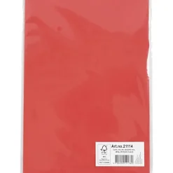 Karton, A4 210x297 mm, 180 g, postrød, 20ark